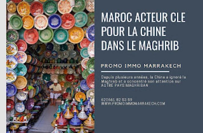 Maroc Acteur CLE pour la Chine dans le Maghrib